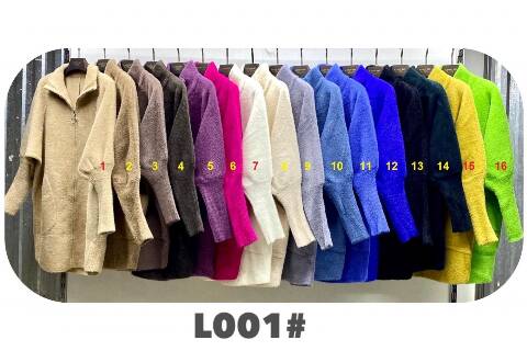 Alpaka damskie L001 Mix kolor Standard