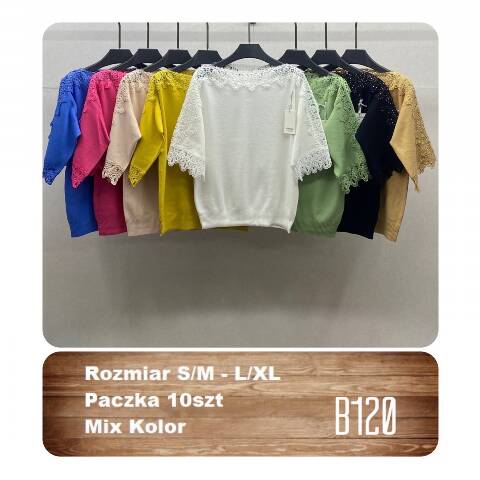 Sweter damskie B120 Mix kolor S/M-L//XL 1