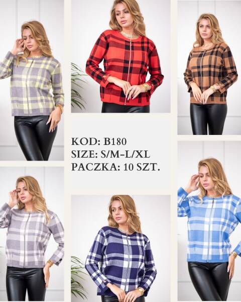 Sweter damskie B180 Mix kolor S/M-L//XL 1