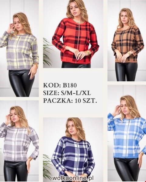 Sweter damskie B180 Mix kolor S/M-L//XL