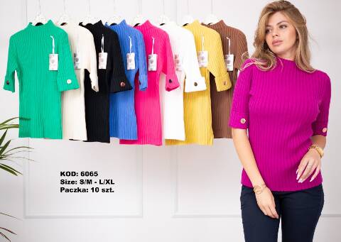 Sweter damskie 6065 Mix kolor S/M-L//XL 1
