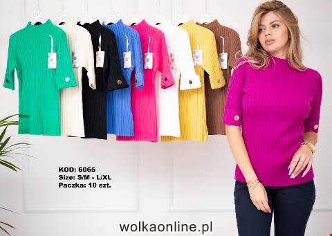 Sweter damskie 6065 Mix kolor S/M-L//XL