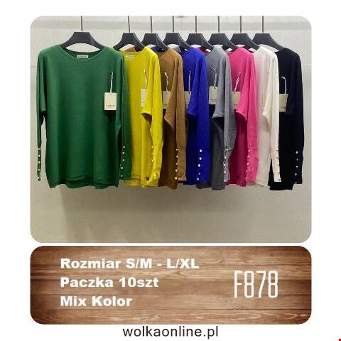 Sweter damskie F878 Mix kolor S/M-L//XL