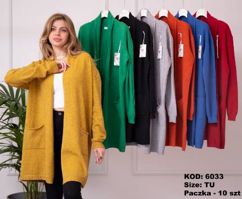 Narzutka damskie 6033 Mix kolor Standard 1