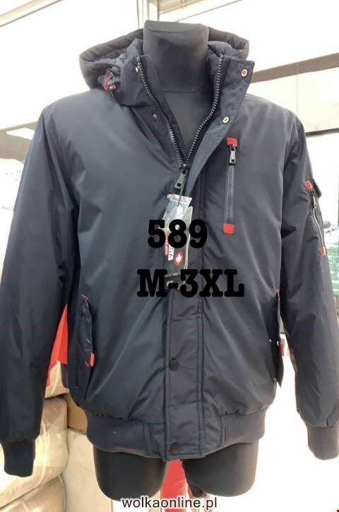 Kurtka zimowa meskie 589 Mix kolor M-3XL