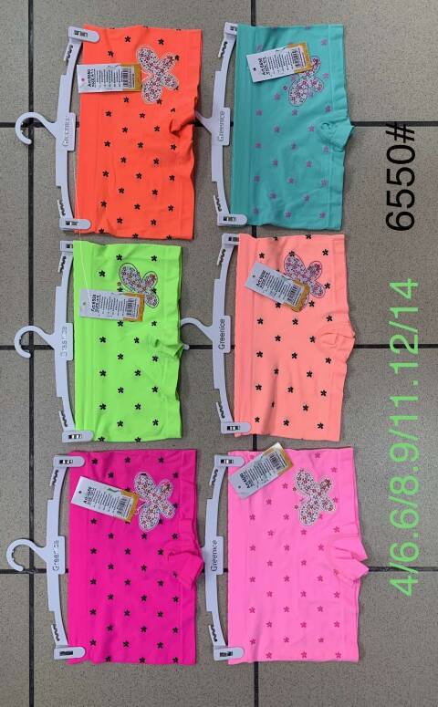 Bokserki dziewczęce 6550 Mix kolor 4-14 1