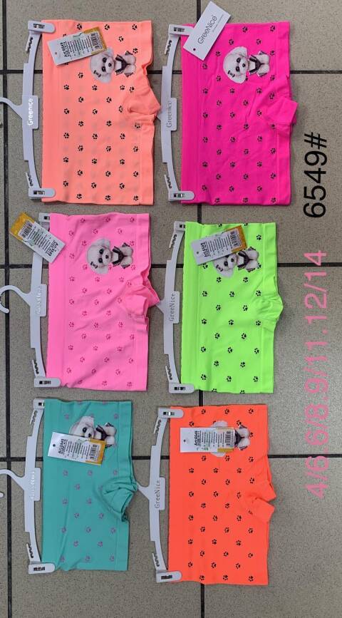 Bokserki dziewczęce 6549 Mix kolor 4-14