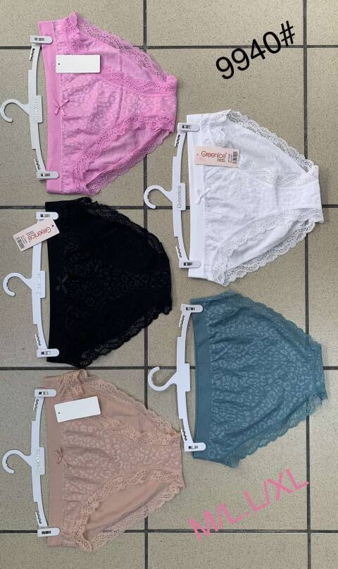 Majtki damskie 9940 Mix kolor M-XL