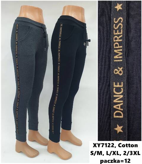 Leginsy damskie XY7122 Mix kolor S-3XL 1