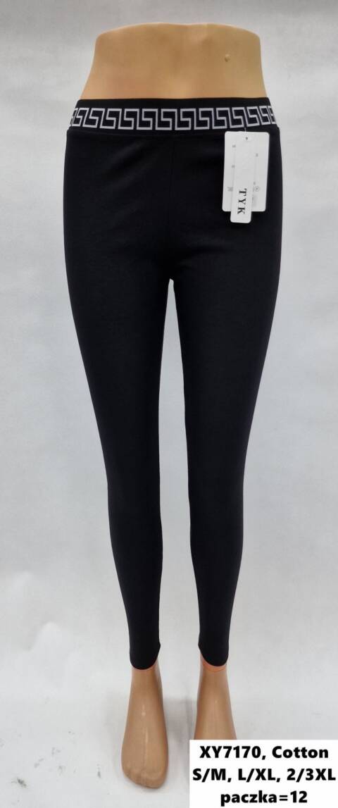 Leginsy damskie XY7170 1 kolor S-3XL 1