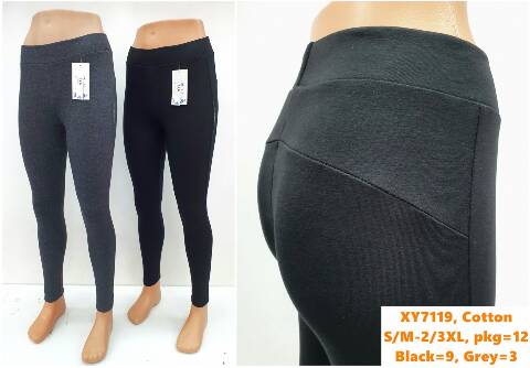 Leginsy damskie XY7119 Mix kolor S-3XL 1