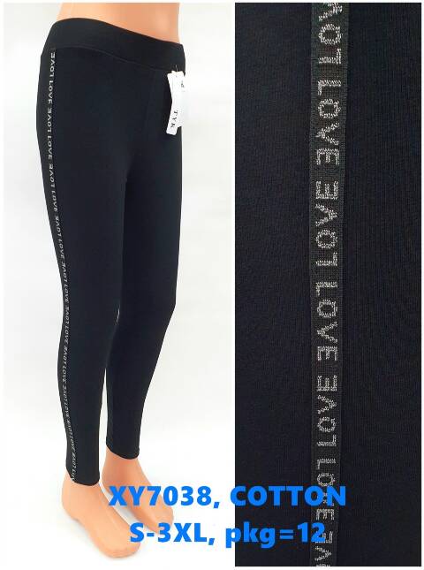 Leginsy damskie XY7038 Mix kolor S-3XL 1