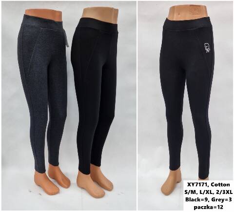 Leginsy damskie XY7171 Mix kolor S-3XL 1