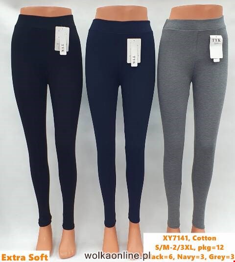 Leginsy damskie XY7141 Mix kolor S-3XL