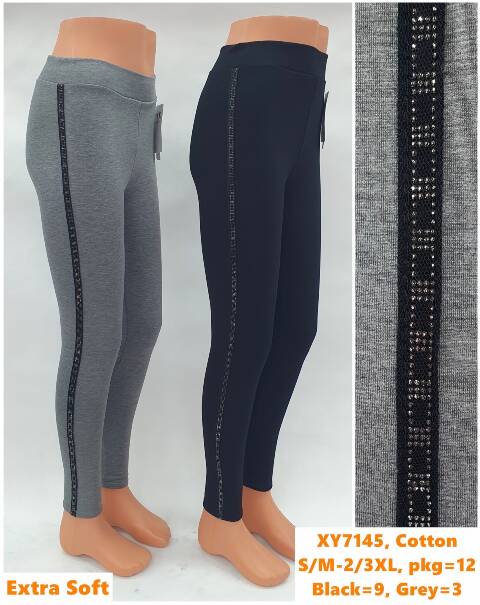 Leginsy damskie XY7145 Mix kolor S-3XL 1