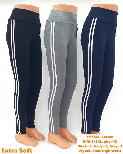 Leginsy damskie XY7144 Mix kolor S-3XL 1