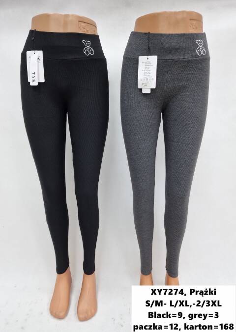 Leginsy damskie XY7274 Mix kolor S-3XL 1
