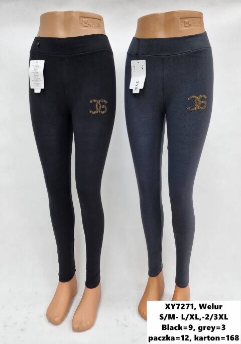 Leginsy damskie XY7271 Mix kolor S-3XL 1