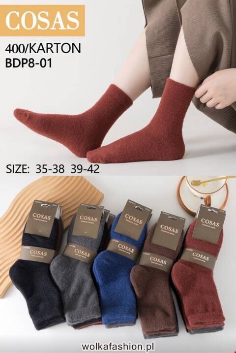 Skarpety damskie BDP8-01 Mix kolor 35-42