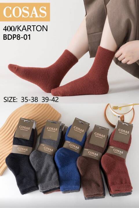 Skarpety damskie BDP8-01 Mix kolor 35-42 1