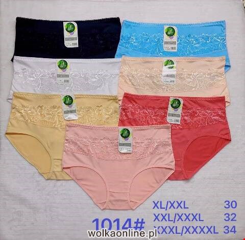 Majtki damskie 1014 Mix kolor XL-4XL