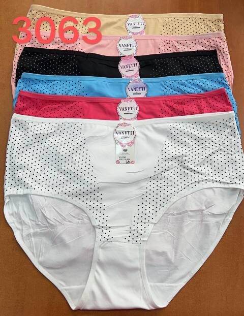 Majtki damskie 3063 Mix kolor XL-4XL 1