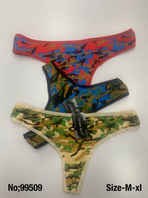 Stringi damskie 99509 Mix kolor M-XL 1