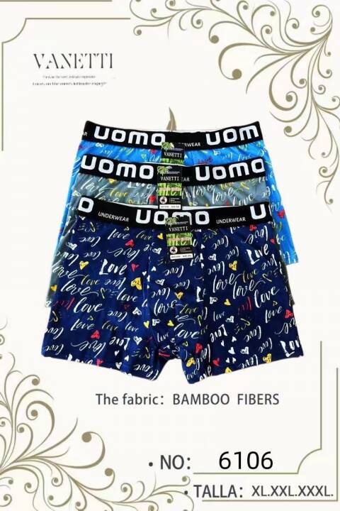 Bokserki męskie 6106 Mix kolor XL-3XL