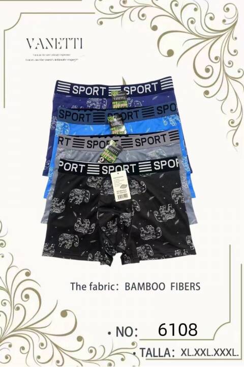 Bokserki męskie 6108 Mix kolor XL-3XL
