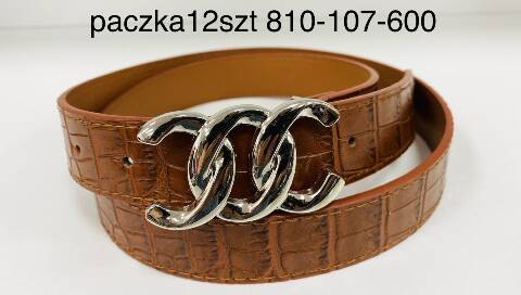 Pasek damskie 7432 1 kolor Standard