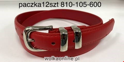 Pasek damskie 7433 1 kolor Standard