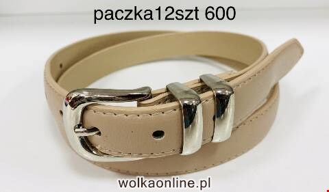 Pasek damskie 7438 1 kolor Standard