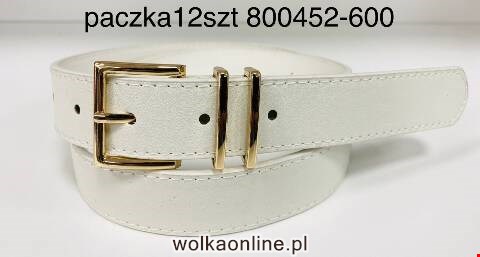 Pasek damskie 7439 1 kolor Standard