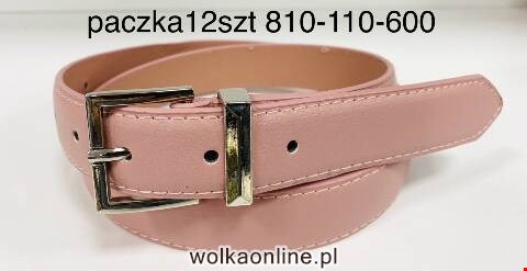 Pasek damskie 7441 1 kolor Standard
