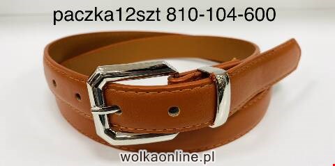 Pasek damskie 7445 1 kolor Standard