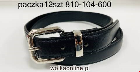 Pasek damskie 7448 1 kolor Standard