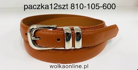 Pasek damskie 7453 1 kolor Standard