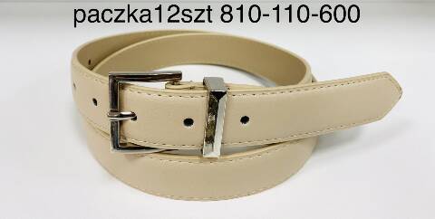 Pasek damskie 7455 1 kolor Standard