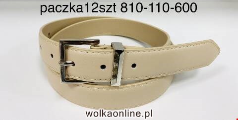 Pasek damskie 7455 1 kolor Standard