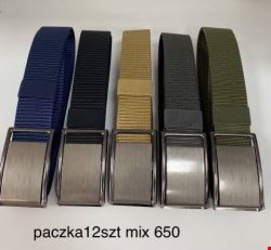 Pasek damskie 7462 Mix kolor Standard