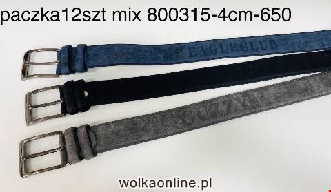 Pasek damskie 7468 Mix kolor Standard