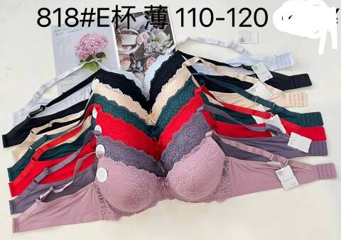 Biustonosze damskie 818 1 kolor E