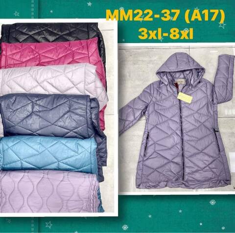 Kurtka zimowa damskie MM22-37 1 kolor 3XL-8XL