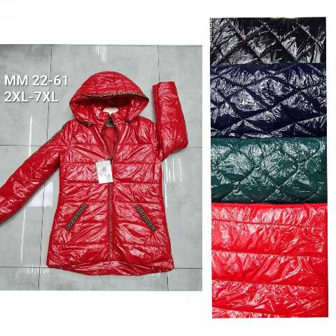 Kurtka zimowa damskie MM22-61 1 kolor 2XL-7XL