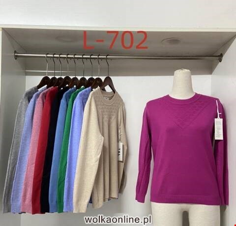 Sweter damskie L-702 Mix kolor M-2XL