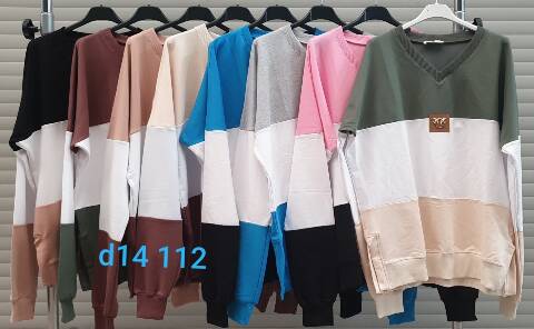 Bluza damskie 7532 1 kolor S-2XL (Towar Tureckie)