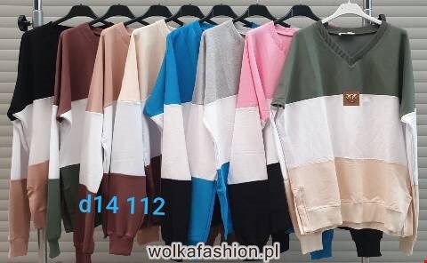 Bluza damskie 7532 1 kolor S-2XL (Towar Tureckie)