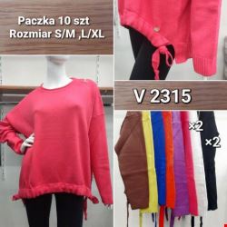 Sweter damskie V2315 Mix kolor S/M-L/XL