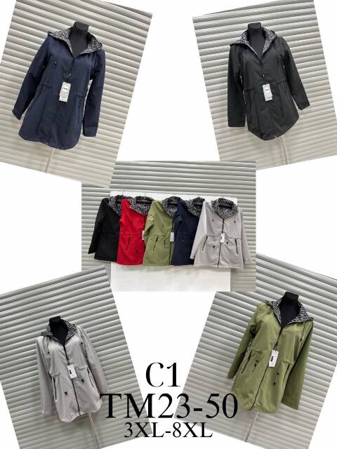 Kurtka wiosena damskie TM23-50 1 kolor 3XL-8XL 1
