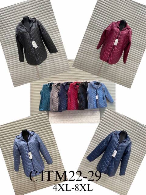 Kurtka wiosena damskie TM23-29 1 kolor 4XL-8XL 1